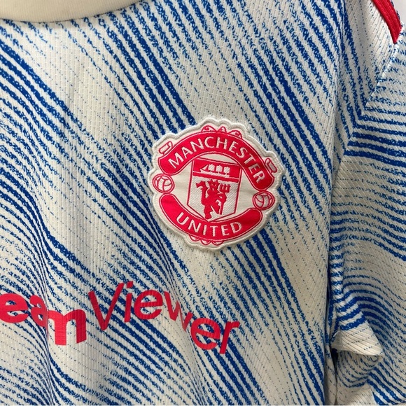 2021/2022 Adidas Manchester United #15 Parada Away Soccer Football Jersey Sz L - Picture 4 of 8